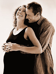 Happy Woman, Pregnant Beauty