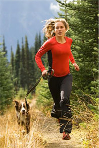 Beautiful Jogging Woman