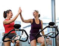Women Training Together to be Beauty