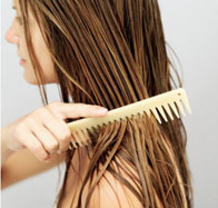 Woman loses hair