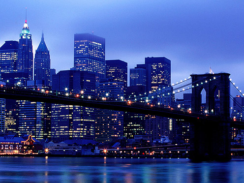 manhattan skyline wallpaper. Manhattan Skyline from