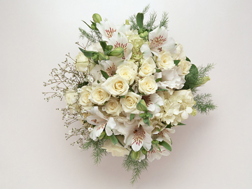 Flower Bouquet on Beautiful Wedding Flower Bouquet