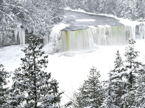 Snow-Covered Landscape