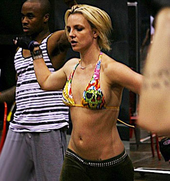 Britney lost motivation Yet with her new hot body it would be a sin for 