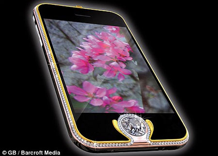 Diamond Encrusted Iphone