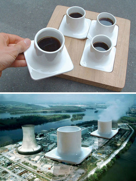 Nuclear Power Plant Cups