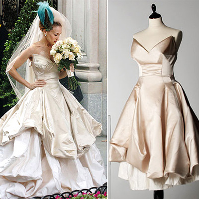 Carrie Bradshaw Wedding Gown