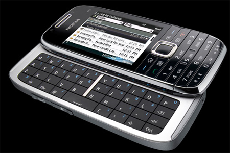Nokia E75 Handset in Black
