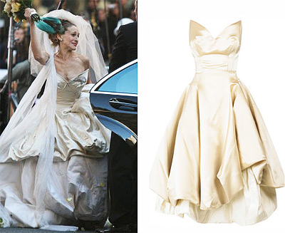 sex and the city vivienne westwood wedding dress. Sex and the City Wedding Gown