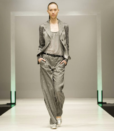 Benetton Grey Suit