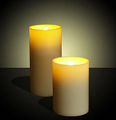 LED Candles Yellow