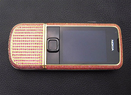 Ruby Encrusted Nokia