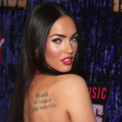 Megan Fox. The announcement about Cristiano Ronaldo becoming the new face of 