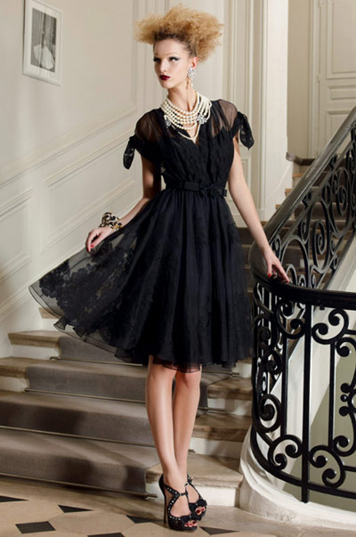 dior black dresses