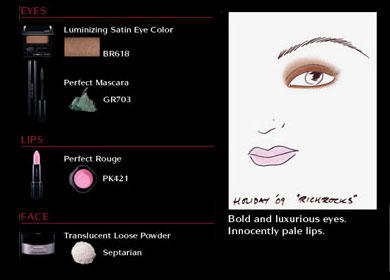 Shiseido Mascara on Shiseido Richrocks Makeup