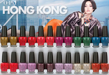 OPI Nail Polish Hong Kong. The collection will become available in