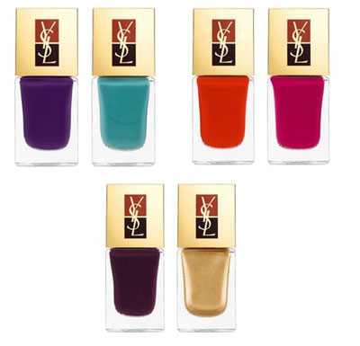 New nail polish line from YSL Rock and Baroque presents three unique duets,