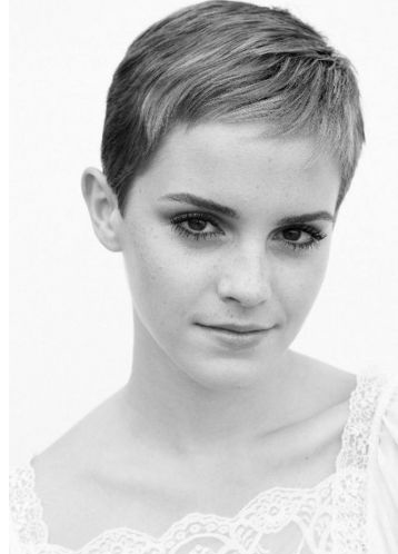 Emma Watson short haircut. Cate Blanchett, Michelle Williams, Carey Mulligan 