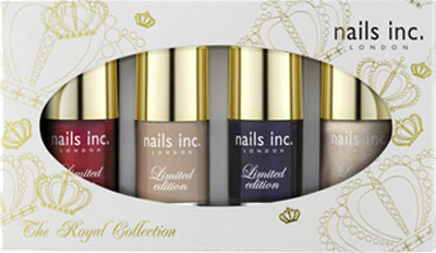 Nail polishes by Nails Inc for Royal Wedding