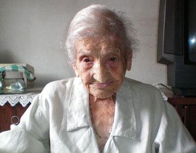 Maria Gomes Valentim, oldest person on the planet