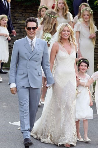 Kate Moss and Jamie Hince wedding