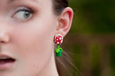 YOUCH Piranha Plant Earrings