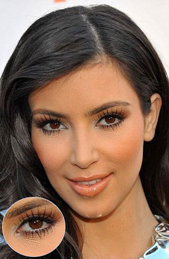 Kim Kardashian makeup mistakes
