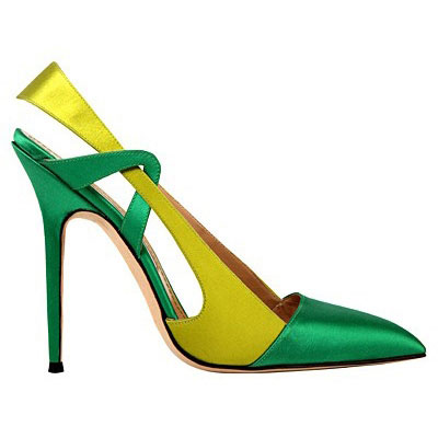 Colorful shoes by Manolo Blahnik
