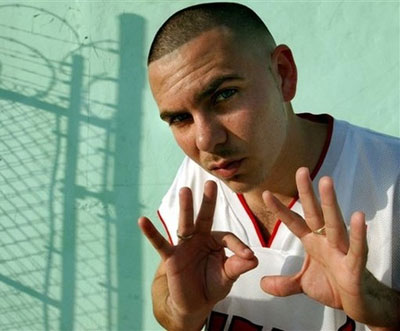 Singer Pitbull with Hair: All Hairstyles Of His