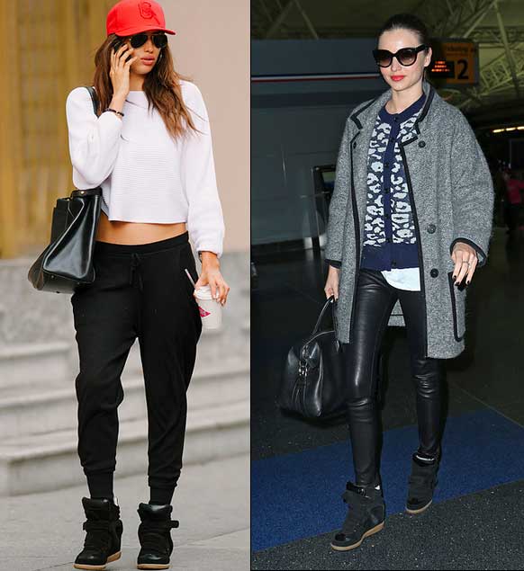 Wedge Sneakers Are Very Loved by Celebrities | Fashion & Wear