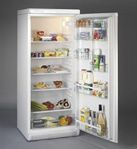 Fridge with Healthy Food