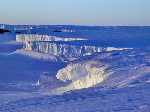 Blus Snows of Antarctica