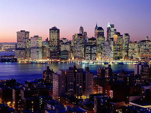Twilight Sky in New York City