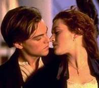 Leonardo DiCaprio and Kate Winslet in 