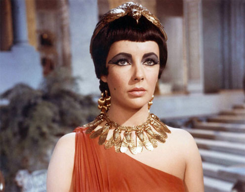 “Cleopatra” Elizabeth Taylor