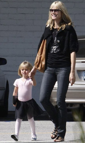 Heidi Klum with Daughter