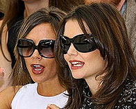 Katie Holmes and Victoria Beckham