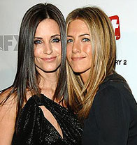 Jennifer Aniston and Courtney Cox