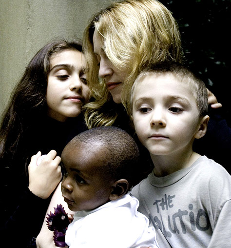 Madonna with Her Kids, 2005
