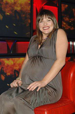 Pregnant Milla Jovovich
