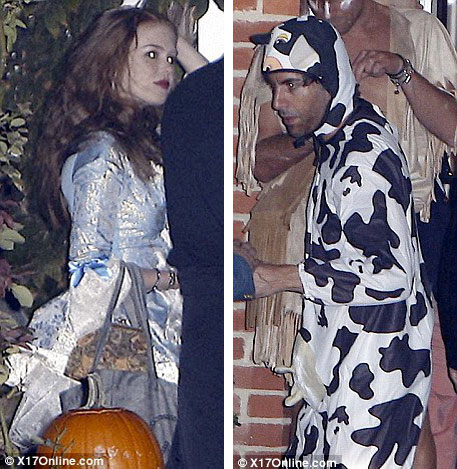 Sacha Cohen and his wife Isla Fisher 