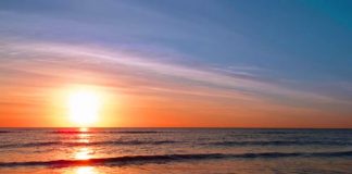 Romantic Beach Sunset Pictures