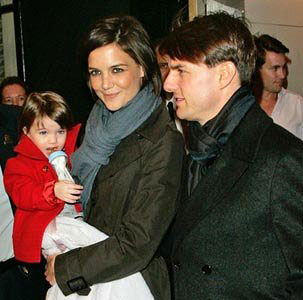 Tom, Katie and Suri