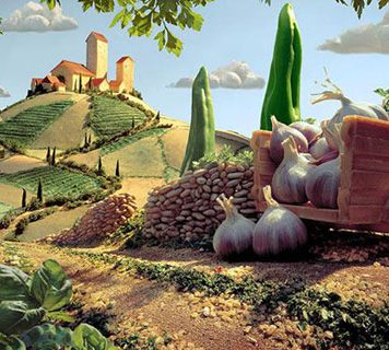 Amazing Foodscapes by Carl Warner