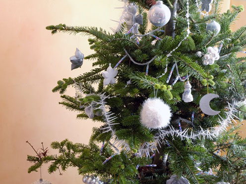 Beautifully Decorated Christmas Tree