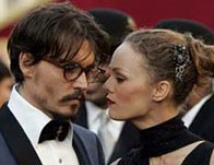 Vanessa Paradis and Johnny Depp