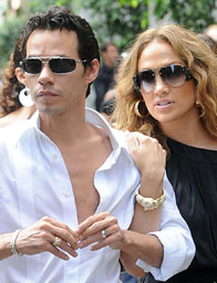 Jennifer Lopez and Marc Anthony