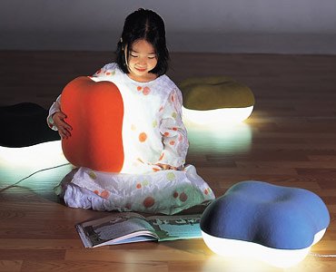 Girl with Pillow Light