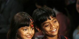 “Slumdog Millionaire” Kids Made a Catwalk Debut