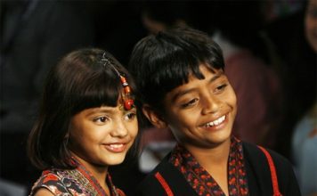 “Slumdog Millionaire” Kids Made a Catwalk Debut